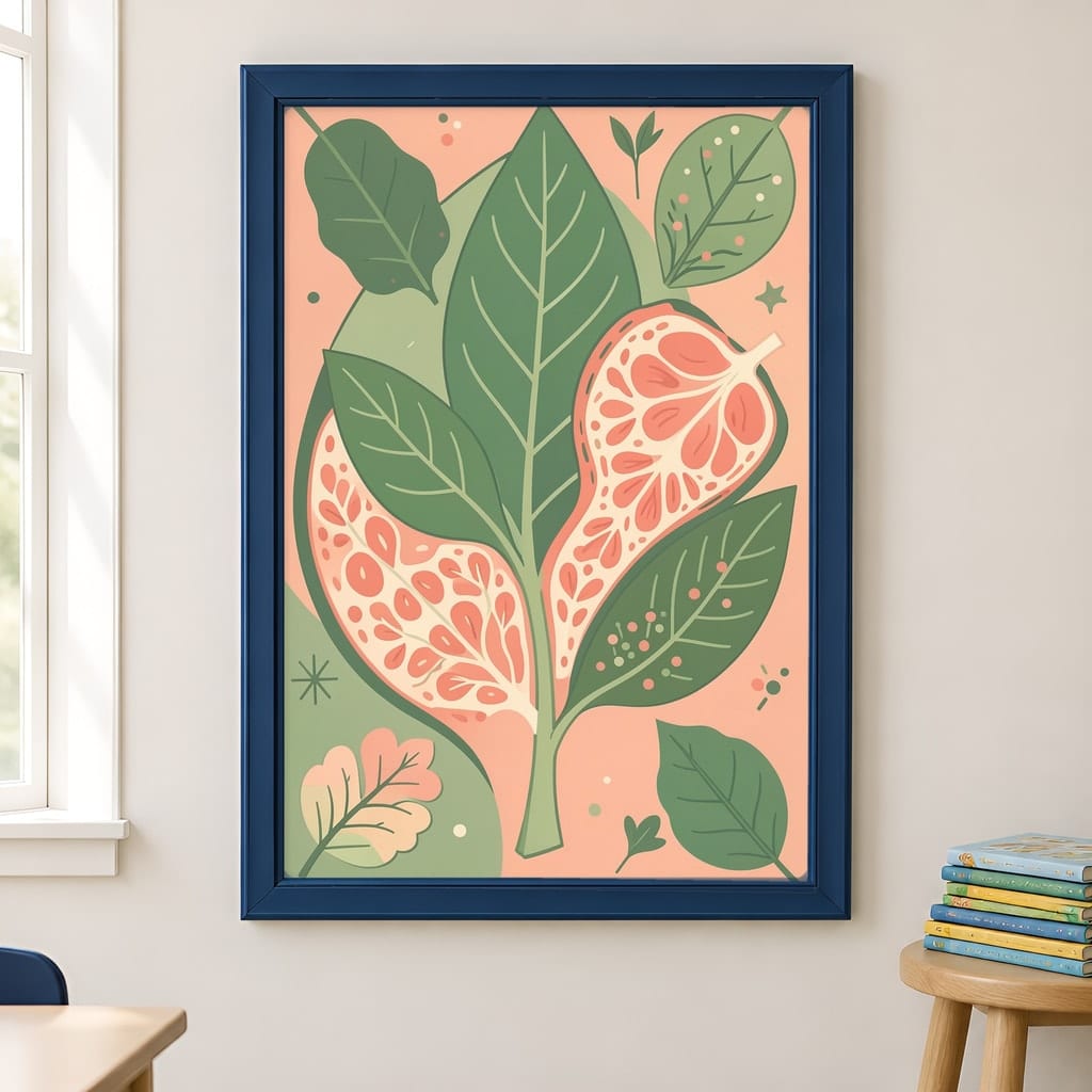 Classroom Frame Mockup Bundle — Elementary School Wall Art PSD Templates (30 Scenes): mockup scene 27 of 30