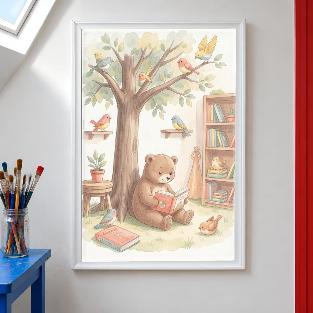 Classroom Frame Mockup Bundle — Elementary School Wall Art PSD Templates (30 Scenes): mockup scene 29 of 30