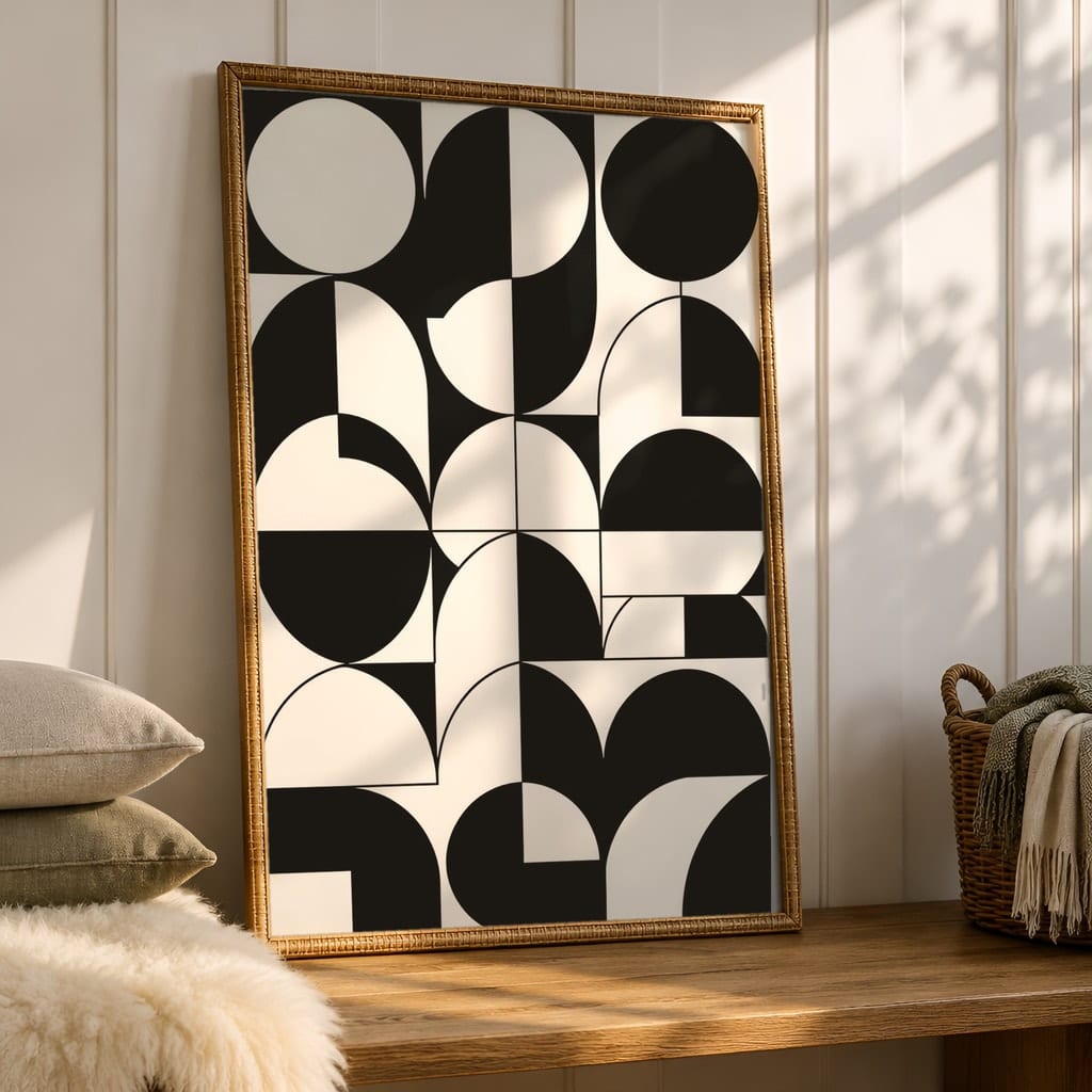 Entryway Frame Mockup Bundle — 40 Vertical Hallway Wall Art PSD Mockups: mockup scene 16 of 40