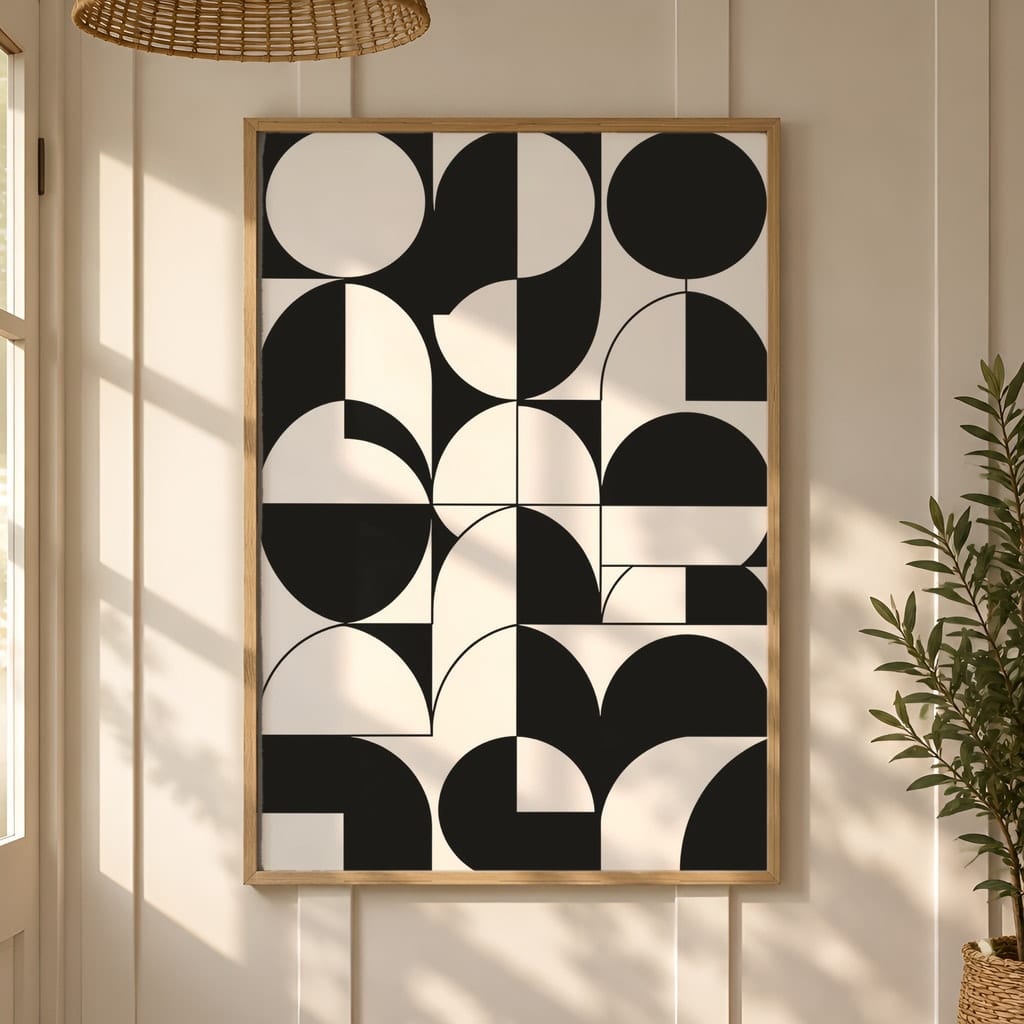 Entryway Frame Mockup Bundle — 40 Vertical Hallway Wall Art PSD Mockups: mockup scene 2 of 40