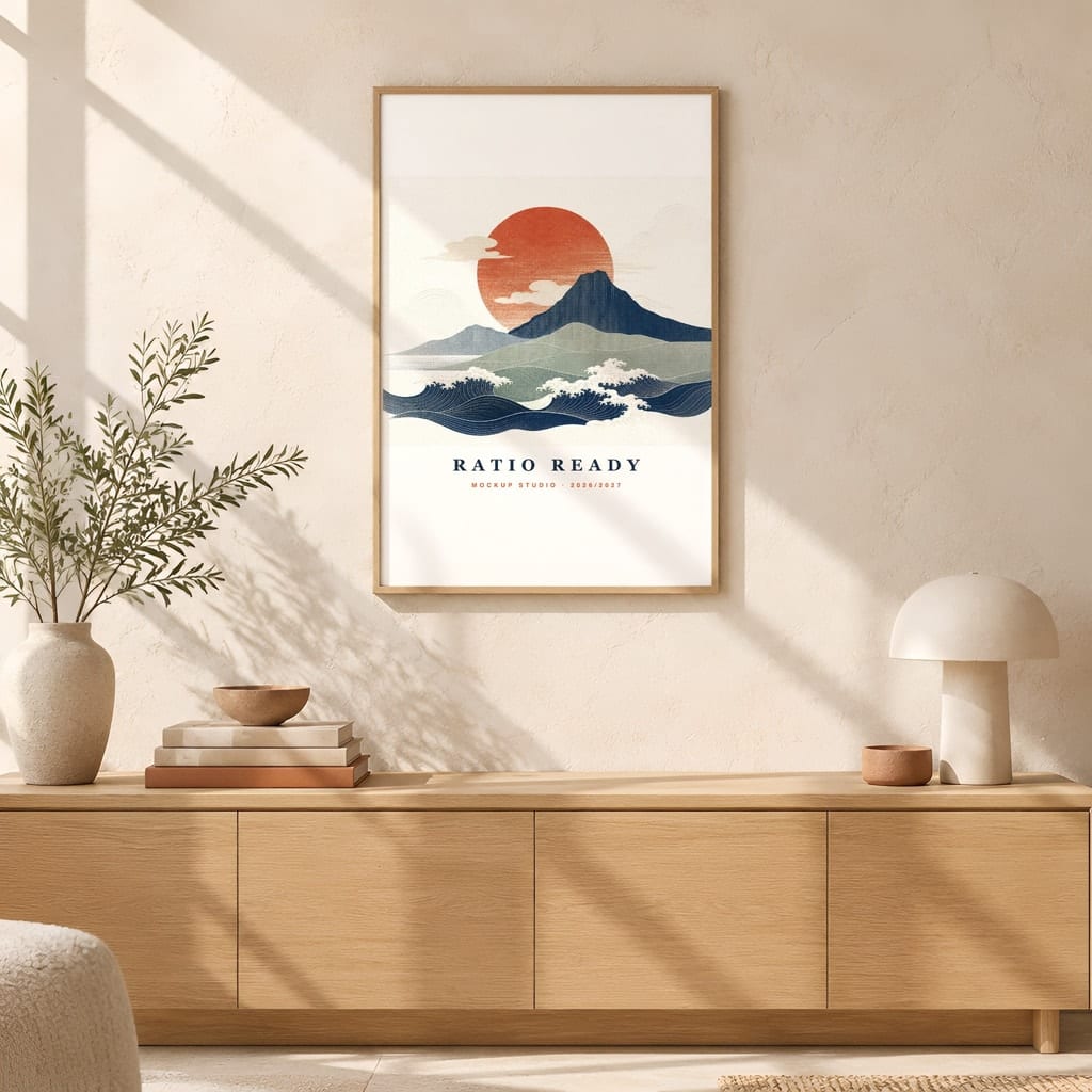 Therapy Office Wall Art Mockup — Counselor Frame PSD Templates (20 Scenes): mockup scene 13 of 20