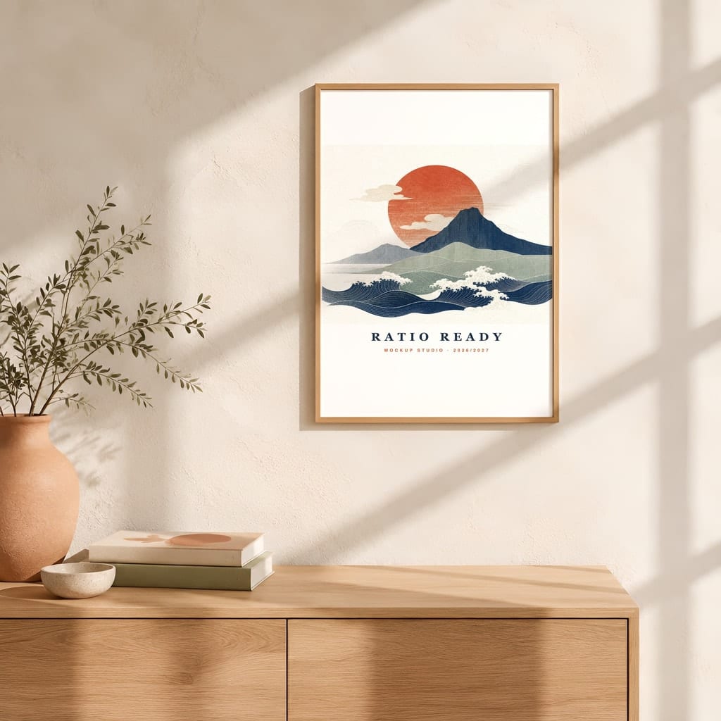 Therapy Office Wall Art Mockup — Counselor Frame PSD Templates (20 Scenes): mockup scene 14 of 20