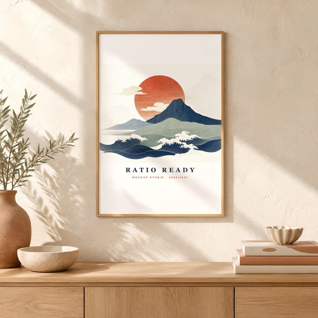 Therapy Office Wall Art Mockup — Counselor Frame PSD Templates (20 Scenes): mockup scene 15 of 20