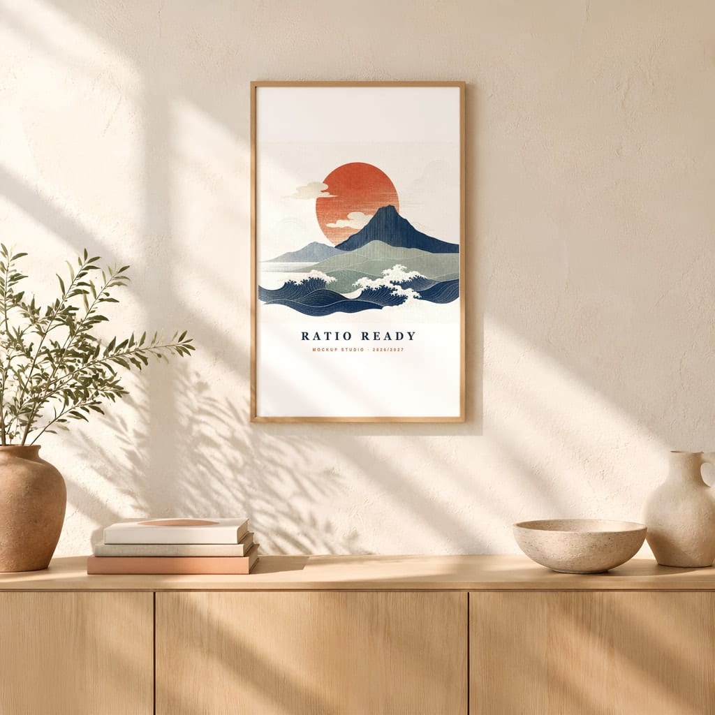 Therapy Office Wall Art Mockup — Counselor Frame PSD Templates (20 Scenes): mockup scene 17 of 20