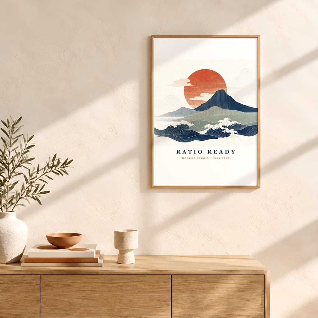 Therapy Office Wall Art Mockup — Counselor Frame PSD Templates (20 Scenes): mockup scene 6 of 20