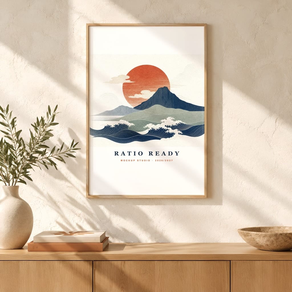 Therapy Office Wall Art Mockup — Counselor Frame PSD Templates (20 Scenes): mockup scene 7 of 20