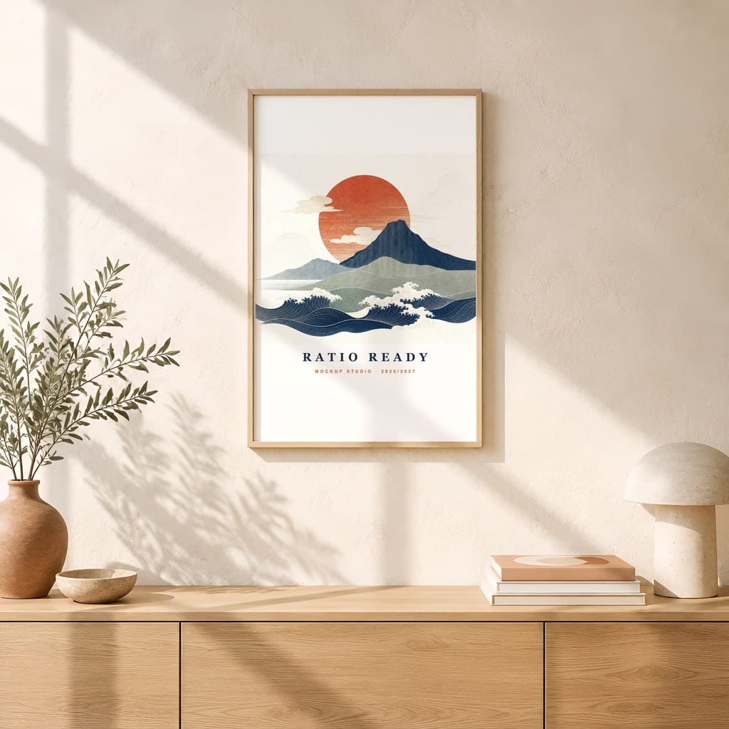 Therapy Office Wall Art Mockup — Counselor Frame PSD Templates (20 Scenes): mockup scene 9 of 20