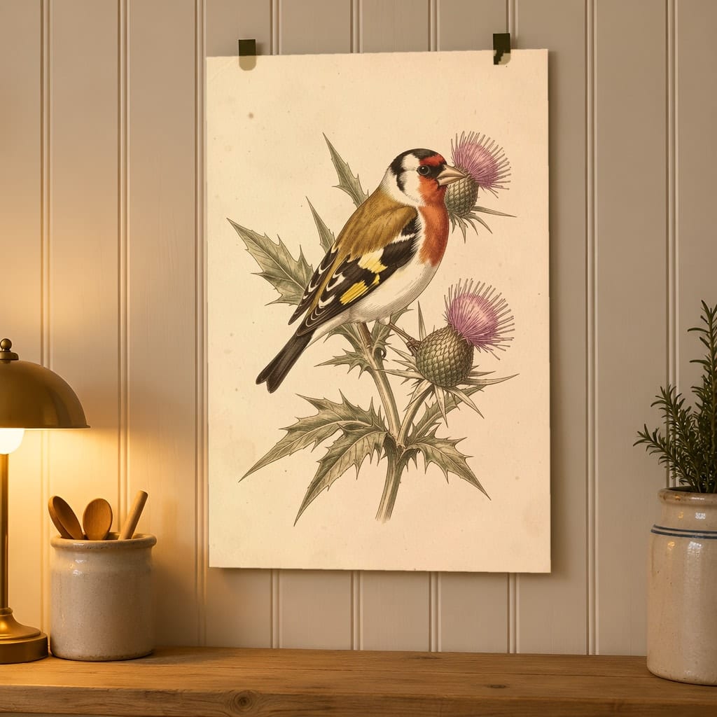 Art Print Mockup Bundle — 20 Vertical Unframed Vintage Wall Art PSD Mockups: mockup scene 19 of 20